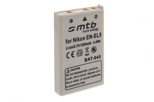 mtb more energy Batteria EN-EL5 per Nikon Coolpix P80, P90, P100, P500, P510, P5000