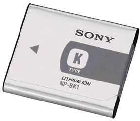 Sony Npbk1 Batteria Ioni di Litio Serie K, Compatibile con Fotocamere Dsc-S980 e Dsc-S950, Dsc-W190, Dsc-W180