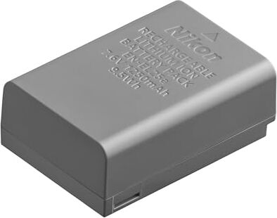 Nikon EN-EL25a Batteria Ricaricabile Compatta agli Ioni di Litio, Elevata Capacità per uso Prolungato, Grigio