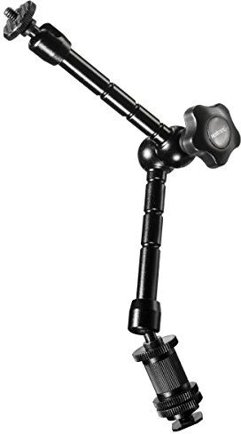 walimex pro Magic Arm/Auslegearm 28 cm für DSLR Video Stative, Rigs und Dollys