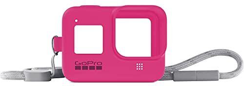 GoPro Electric Pink Guaina + cordino per HERO8 Black (Accessorio  ufficiale) Rosa