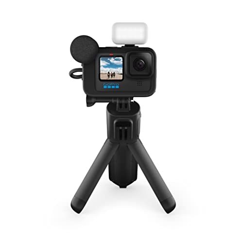 GoPro HERO11 Black Creator Edition Include Volta (impugnatura per batteria, treppiede, telecomando), Media e Light Mod, batteria Enduro e custodia per il trasporto