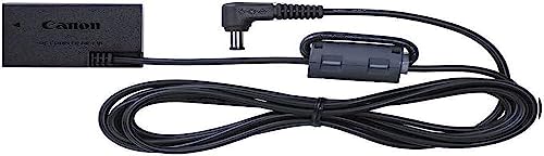 Canon DC DR-E18 Accoppiatore Corrente Continua, Nero/Antracite