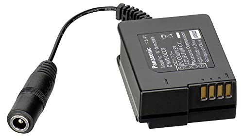 Panasonic DMW-DCC8GU9 Accoppiatore per  DMC-GH2/G6/5/FZ200, solo con adattatore di rete DMW-AC8, colore: Nero