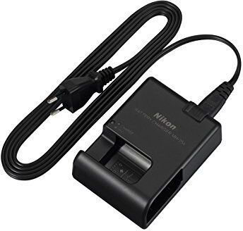 Nikon MH-25a, Caricabatteria per Batterie agli Ioni di Litio  EN-EL15, Prodotto Originale, Nero