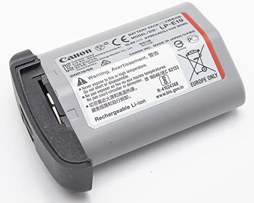 Canon LP-E19 Batteria Ricaricabile, Nero