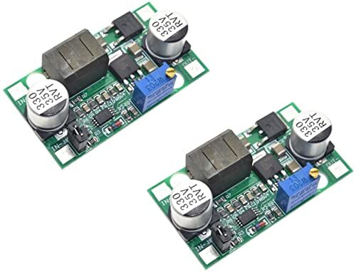 TECNOIOT 2pcs 3A 30W DC-DC Boost Buck Convertitore di Corrente Step-up Regolabile Oltre LM2577