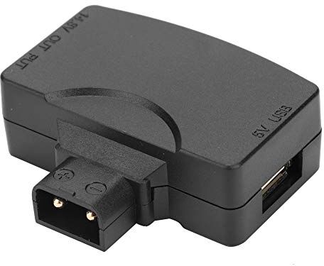 VBESTLIFE D-Tap a 5V Connettore dell'Adattatore USB per il V-Mount Camcorder Batteria della Fotocamera per BMCC