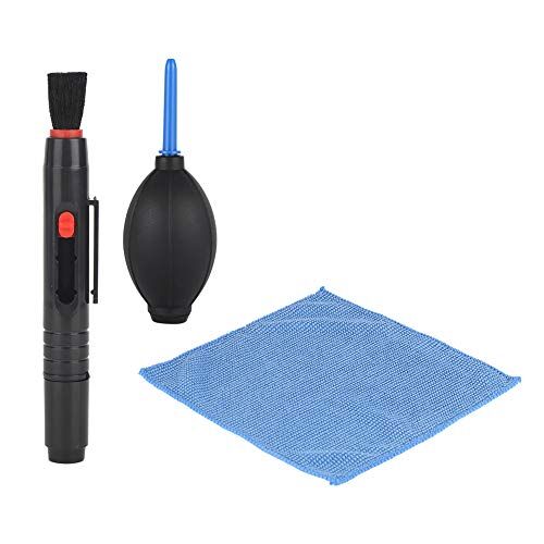 Oubit Lens Clean Camera Lens Pulizia dello Schermo Kit Panno per la Pulizia della Spazzola del soffiatore per la Polvere per Fotocamere DSLR