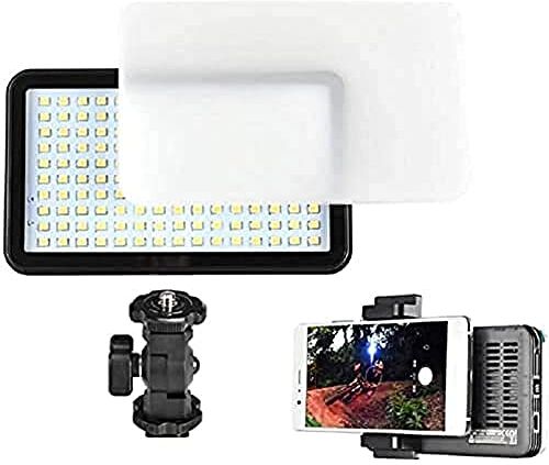 GODOX LEDM150 Luce video LED per smartphone con supporto