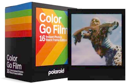 Polaroid 6211 Pellicola a colori per Go confezione doppia cornice nera, 16 pellicole (l'imballaggio può variare)