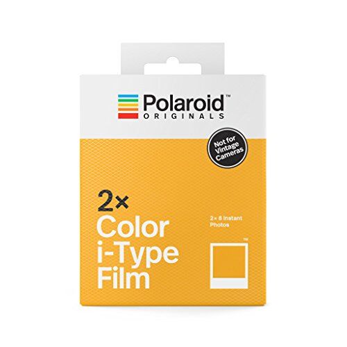 Polaroid Originals 4836 Pellicola I-Type Colori, Doppio Pacco, Cornice Bianco