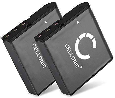 CELLONIC 2x ® Batteria LB-060 compatibile con Kodak PIXPRO AZ251 PIXPRO AZ361 AZ362 PIXPRO AZ421 AZ422 PIXPRO AZ501 AZ521 AZ522 AZ525 AZ526 AZ527 AZ528 capacità 1250mAh ricambio sostituzione battery