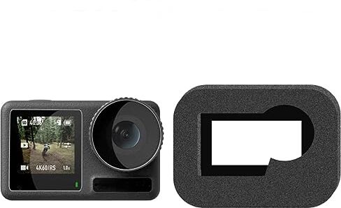 Generic Custodia in schiuma Windslayer per DJI OSMO Action 4/Action 3, copertura antivento in schiuma per riduzione del rumore per parabrezza parabrezza custodia per fotocamera protezione spugna