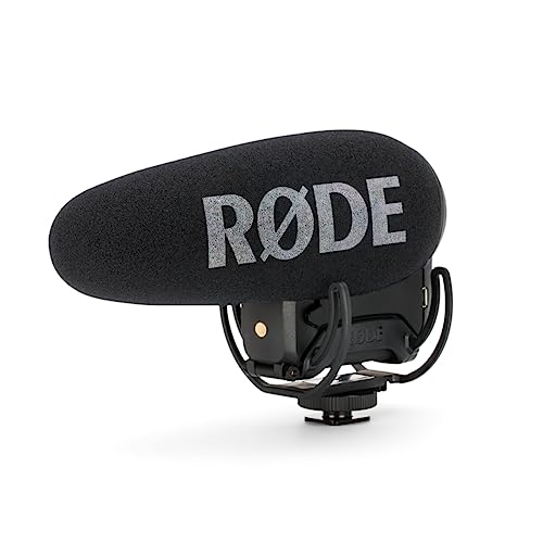 RØDE Videomic Pro+ Microfono per Fucile da Ripresa Premium con Filtro Passa-Alto, Pad, Canale di Sicurezza per Riprese Cinematografiche, Creazione di Contenuti e Registrazione della Posizione