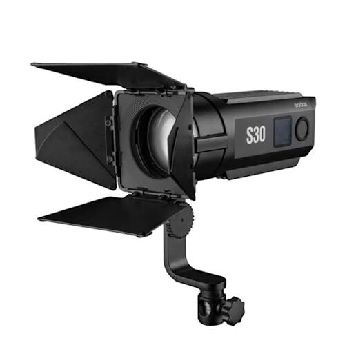 GODOX S30 Faretto a LED da 30 W con potenza multipla CRI TLCI 96+ 5600 K per la produzione di film e video