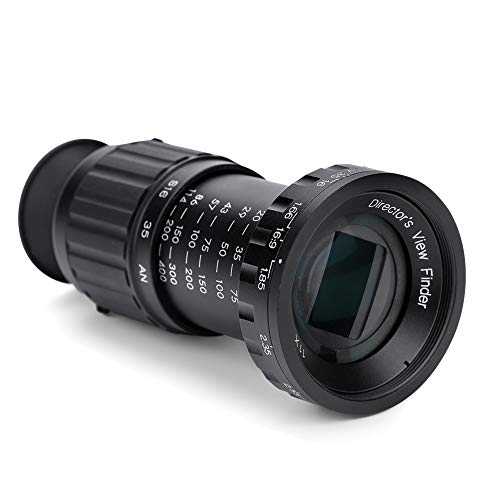 VBESTLIFE Mirino Mini Director 11X, 37mm Filetto Filtro Mirino Visualizzatore Scene Accessorio fototipia, Nero