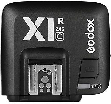 GODOX X1R-C TTL 2.4 G Wireless Flash Trigger Ricevitore ad alta velocità di sincronizzazione per Fotocamere Canon EOS Series (X1R-C Ricevitore)