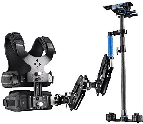 walimex pro StabyFlow Director System Set II (Weste für Schwebestativ inkl. Doppelter Federarm) Stabilisierungshilfe