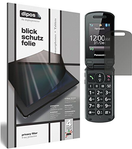 dipos I Protezione Vista Compatibile con Panasonic KX-TU329 Pellicola Prottetiva Privacy 4 Modi