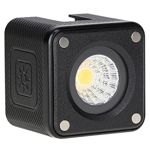 Rollei Lumis Solo 2 – LED cubo piccolo LED con filtro colorato per l'uso in viaggio, ideale per le riprese con lo smartphone.
