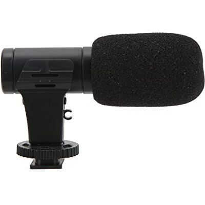 VBESTLIFE Microfono per Fotocamera, Mini Microfono per Fotocamera per Telefono Cellulare Universale da 3,5 Mm, Microfono per Videocamera per Videocamera, per Video di Conferenza dal Vivo Vlog VBESTLIFE Microfono per Fotocamera, Mini Microfono per Fotocamera per Telefono Cellulare Universale da 3,5 Mm, Microfono per Videocamera per Videocamera, per Video di Conferenza dal Vivo Vlog