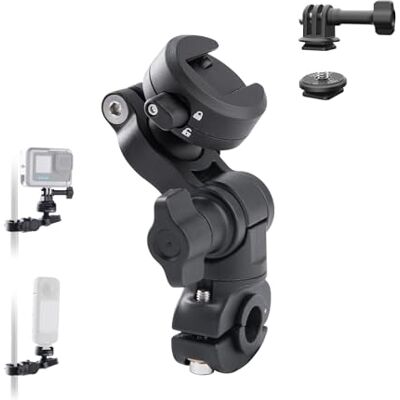 PGYTECH CapLock Supporto Specchietto Moto, Alluminio Staffa per ActionCam Supporto Rotante 360°con Vite 1/4, per GoPro/DJI Osmo/Pocket/Insta360 Vlog Accessori, Sistema di Rilascio Rapido PGYTECH CapLock Supporto Specchietto Moto, Alluminio Staffa per ActionCam Supporto Rotante 360°con Vite 1/4, per GoPro/DJI Osmo/Pocket/Insta360 Vlog Accessori, Sistema di Rilascio Rapido