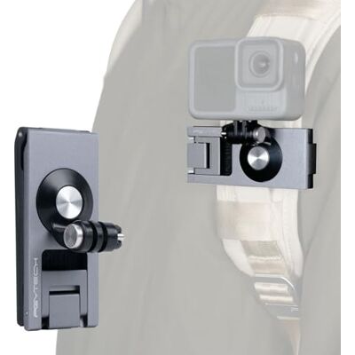 PGYTECH Zaino Spalla Cinghia Supporto Clip per Action Fotocamera per DJI OSMO, per GoPro Hero, per Insta360, Gimbal Accessori Regolabile Spalla Pad e Base Rotante a 360° PGYTECH Zaino Spalla Cinghia Supporto Clip per Action Fotocamera per DJI OSMO, per GoPro Hero, per Insta360, Gimbal Accessori Regolabile Spalla Pad e Base Rotante a 360°
