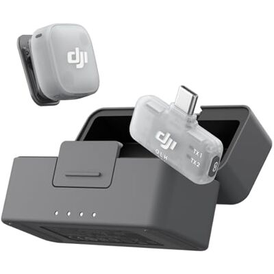 DJI Mic Mini 2 (1 TX + 1 RX mobile + Custodia ricarica), microfono Lavalier Per iPhone 17/16/15 e Android/tablet/PC, plug-and-play, batteria da 24 ore, ultraleggero, vlog, live streaming DJI Mic Mini 2 (1 TX + 1 RX mobile + Custodia ricarica), microfono Lavalier Per iPhone 17/16/15 e Android/tablet/PC, plug-and-play, batteria da 24 ore, ultraleggero, vlog, live streaming