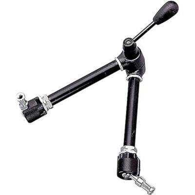 Manfrotto 143N Magic Arm Braccetto con Frizione Variabile a Leva, in Alluminio, Nero Manfrotto 143N Magic Arm Braccetto con Frizione Variabile a Leva, in Alluminio, Nero