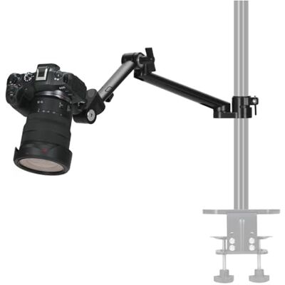 TARION Titanrig Braccio Modulo Z: Treppide da Tavolo per Fotocamera Braccio Articolato Flessibile Supporto da Tavolo per Fotografico DSLR Luci ad Anello Webcam Titanrig Arm Z TARION Titanrig Braccio Modulo Z: Treppide da Tavolo per Fotocamera Braccio Articolato Flessibile Supporto da Tavolo per Fotografico DSLR Luci ad Anello Webcam Titanrig Arm Z