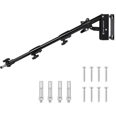 K&F CONCEPT 1M Braccio Triangolare Metallo, Adattatore 1/4"-3/8" Braccio a braccio per impieghi pesanti da 180° Rotazione Supporto per la fotografia video,TL08 K&F CONCEPT 1M Braccio Triangolare Metallo, Adattatore 1/4"-3/8" Braccio a braccio per impieghi pesanti da 180° Rotazione Supporto per la fotografia video,TL08