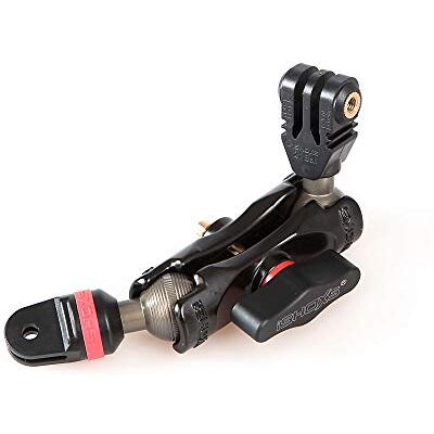 iSHOXS Small Grab Pro 60 Estensione a snodo sferico 60 mm Per GoPro e action cam compatibili, Attacco in ABS con snodi in alluminio, Montaggio stabile e preciso iSHOXS Small Grab Pro 60 Estensione a snodo sferico 60 mm Per GoPro e action cam compatibili, Attacco in ABS con snodi in alluminio, Montaggio stabile e preciso