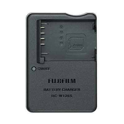 Fujifilm BC-W126S Caricabatteria per Batteria NP-W126S e NP-W126, Nero Fujifilm BC-W126S Caricabatteria per Batteria NP-W126S e NP-W126, Nero