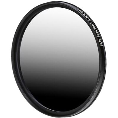Rollei F:X Pro Soft GND 8 Filtro rotondo graduato con anello rotante per regolare la pendenza lungo l'asse di rotazione, ideale per la fotografia paesaggistica e architettonica (67 mm) Rollei F:X Pro Soft GND 8 Filtro rotondo graduato con anello rotante per regolare la pendenza lungo l'asse di rotazione, ideale per la fotografia paesaggistica e architettonica (67 mm)