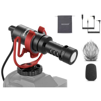 NEEWER VM10 Plug & Play Vlog Microfono Per Camera NEEWER VM10 Plug & Play Vlog Microfono Per Camera