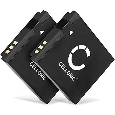 CELLONIC 2x Batteria compatibile con Canon IXUS 105, PowerShot S95, NB-6L CELLONIC 2x Batteria compatibile con Canon IXUS 105, PowerShot S95, NB-6L
