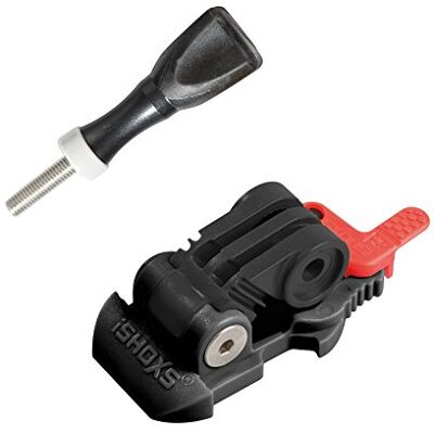 iSHOXS Pro Slider Flessibile con 2 K Mount Handle Regolabile, con sistema di sicurezza, compatibile con GoPro e action cam e videocamere sportive compatibili iSHOXS Pro Slider Flessibile con 2 K Mount Handle Regolabile, con sistema di sicurezza, compatibile con GoPro e action cam e videocamere sportive compatibili