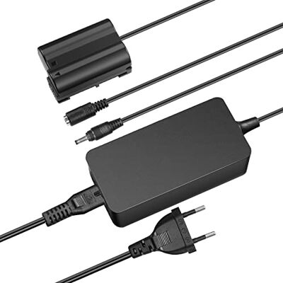 NEEWER Batteria fittizia con adattatore di alimentazione AC/DC di ricambio per EP-5B/EN-EL15, compatibile con Nikon Z5 Z6 Z7 Z6II Z7II D500 D610 D750 D780 D800 D810 D850 D7000 D7100 D7200 D7500 NEEWER Batteria fittizia con adattatore di alimentazione AC/DC di ricambio per EP-5B/EN-EL15, compatibile con Nikon Z5 Z6 Z7 Z6II Z7II D500 D610 D750 D780 D800 D810 D850 D7000 D7100 D7200 D7500