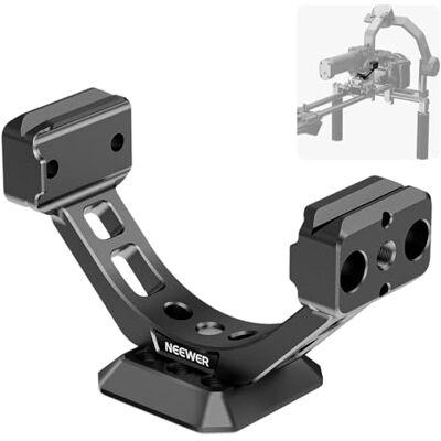 NEEWER Adattatore Montaggio per RS3 Pro/RS4 Pro, Piastra a Sgancio Rapido Tipo Arca con Guida NATO Compatibile con SmallRig Shoulder Rig, Batteria V Mount e Gimbal Stabilizzatore, GA030P NEEWER Adattatore Montaggio per RS3 Pro/RS4 Pro, Piastra a Sgancio Rapido Tipo Arca con Guida NATO Compatibile con SmallRig Shoulder Rig, Batteria V Mount e Gimbal Stabilizzatore, GA030P