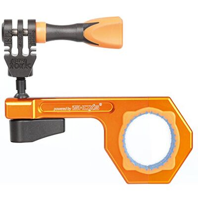 iSHOXS BullBar 3D 34, adatto per GoPro con sistema di sfere 3D in alluminio 6061 ad alta resistenza, campo di fissaggio da 30 a 34 mm iSHOXS BullBar 3D 34, adatto per GoPro con sistema di sfere 3D in alluminio 6061 ad alta resistenza, campo di fissaggio da 30 a 34 mm