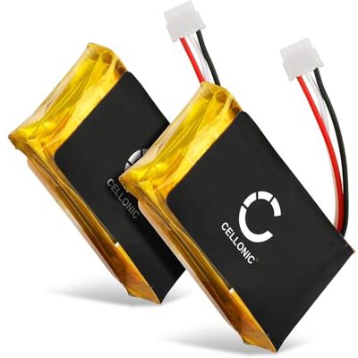 CELLONIC , Batteria per Fotocamera, Compatibile con GoPro Hero HWBL1, CHDHA-301, Plus, PR-062334 (3.7V, 800mAh) 2 Pezzi CELLONIC , Batteria per Fotocamera, Compatibile con GoPro Hero HWBL1, CHDHA-301, Plus, PR-062334 (3.7V, 800mAh) 2 Pezzi
