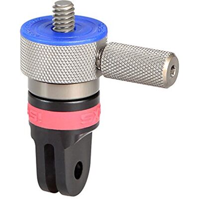 iSHOXS Tripod-2-ProFork Pro 1/4" Adattatore in Alluminio Per Telecamere con Registrazione 1/4", Adatto per GoPro, Compatibile con Supporti Action Camera iSHOXS Tripod-2-ProFork Pro 1/4" Adattatore in Alluminio Per Telecamere con Registrazione 1/4", Adatto per GoPro, Compatibile con Supporti Action Camera
