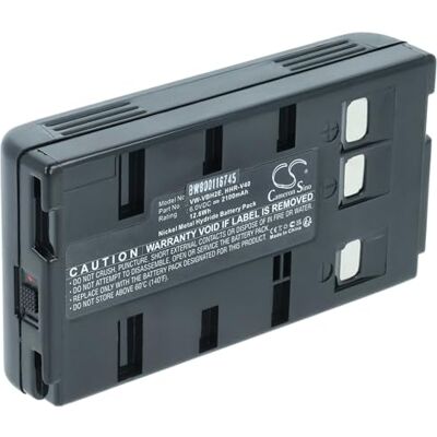 vhbw 1x batteria compatibile con JVC GR-SXM520U, GR-SXM515U, GR-SXM527U, GR-SXM525U, GR-SXM50E, GR-SXM535U videocamera camcorder (2000mAh, 6V, NiMH) vhbw 1x batteria compatibile con JVC GR-SXM520U, GR-SXM515U, GR-SXM527U, GR-SXM525U, GR-SXM50E, GR-SXM535U videocamera camcorder (2000mAh, 6V, NiMH)