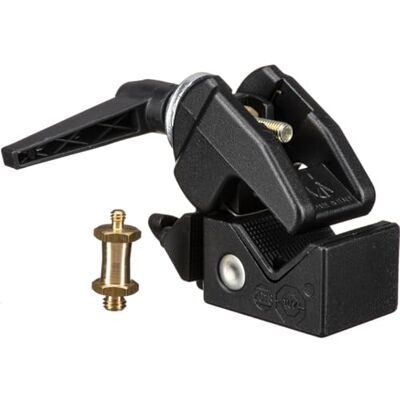 Manfrotto 2909 super clamp con 2907 breve a perno Manfrotto 2909 super clamp con 2907 breve a perno