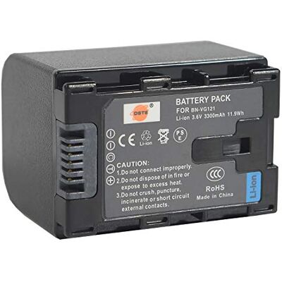 DSTE Ricambio Batteria per JVC BN-VG121 GZ-E10 GZ-E100 GZ-E100SEU GZ-E105BEK GZ-E105BEU GZ-E105REK GZ-E10AUS GZ-E10B GZ-E10BUS GZ-E10RUS GZ-E10SEK GZ-E10SEU GZ-E15 GZ-E15BEK GZ-E15BEU DSTE Ricambio Batteria per JVC BN-VG121 GZ-E10 GZ-E100 GZ-E100SEU GZ-E105BEK GZ-E105BEU GZ-E105REK GZ-E10AUS GZ-E10B GZ-E10BUS GZ-E10RUS GZ-E10SEK GZ-E10SEU GZ-E15 GZ-E15BEK GZ-E15BEU