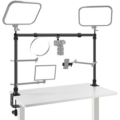 NEEWER Kit Montaggio a Sospensione per Fotocamera con 2 Teste Sfera, NK002 NEEWER Kit Montaggio a Sospensione per Fotocamera con 2 Teste Sfera, NK002