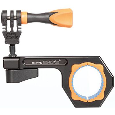 iSHOXS BullBar 3D 34, adatto per GoPro con sistema di sfere 3D in alluminio 6061 ad alta resistenza, campo di fissaggio da 30 a 34 mm iSHOXS BullBar 3D 34, adatto per GoPro con sistema di sfere 3D in alluminio 6061 ad alta resistenza, campo di fissaggio da 30 a 34 mm