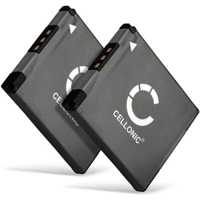 CELLONIC 2x Batteria compatibile con Canon IXUS 285 HS, 185, 145, NB-11L 600mAh, 3.7V, Ioni di Litio per Canon IXUS 160, PowerShot SX430 IS, 132, 130, 190, 155, A2300, PowerShot ELPH 110 HS, 265 CELLONIC 2x Batteria compatibile con Canon IXUS 285 HS, 185, 145, NB-11L 600mAh, 3.7V, Ioni di Litio per Canon IXUS 160, PowerShot SX430 IS, 132, 130, 190, 155, A2300, PowerShot ELPH 110 HS, 265