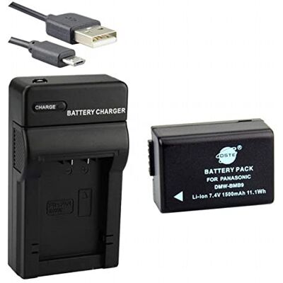 DSTE DMW-BMB9 Li-ion Batteria e Caricabatterie USB Compatibile per Panasonic Lumix DMC-FZ40 DMC-FZ45 DMC-FZ47 DMC-FZ48 DMC-FZ60 DMC-FZ62 DMC-FZ70 DMC-FZ72 DMC-FZ80 DMC-FZ100 DMC-FZ150 DSTE DMW-BMB9 Li-ion Batteria e Caricabatterie USB Compatibile per Panasonic Lumix DMC-FZ40 DMC-FZ45 DMC-FZ47 DMC-FZ48 DMC-FZ60 DMC-FZ62 DMC-FZ70 DMC-FZ72 DMC-FZ80 DMC-FZ100 DMC-FZ150